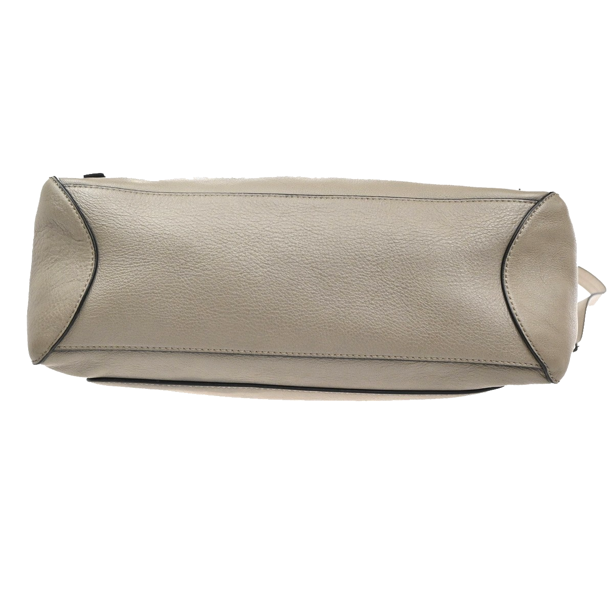 CHLOE Faye Day 2Way Shoulder Hand Bag Leather Beige GHW Italy 80AA119