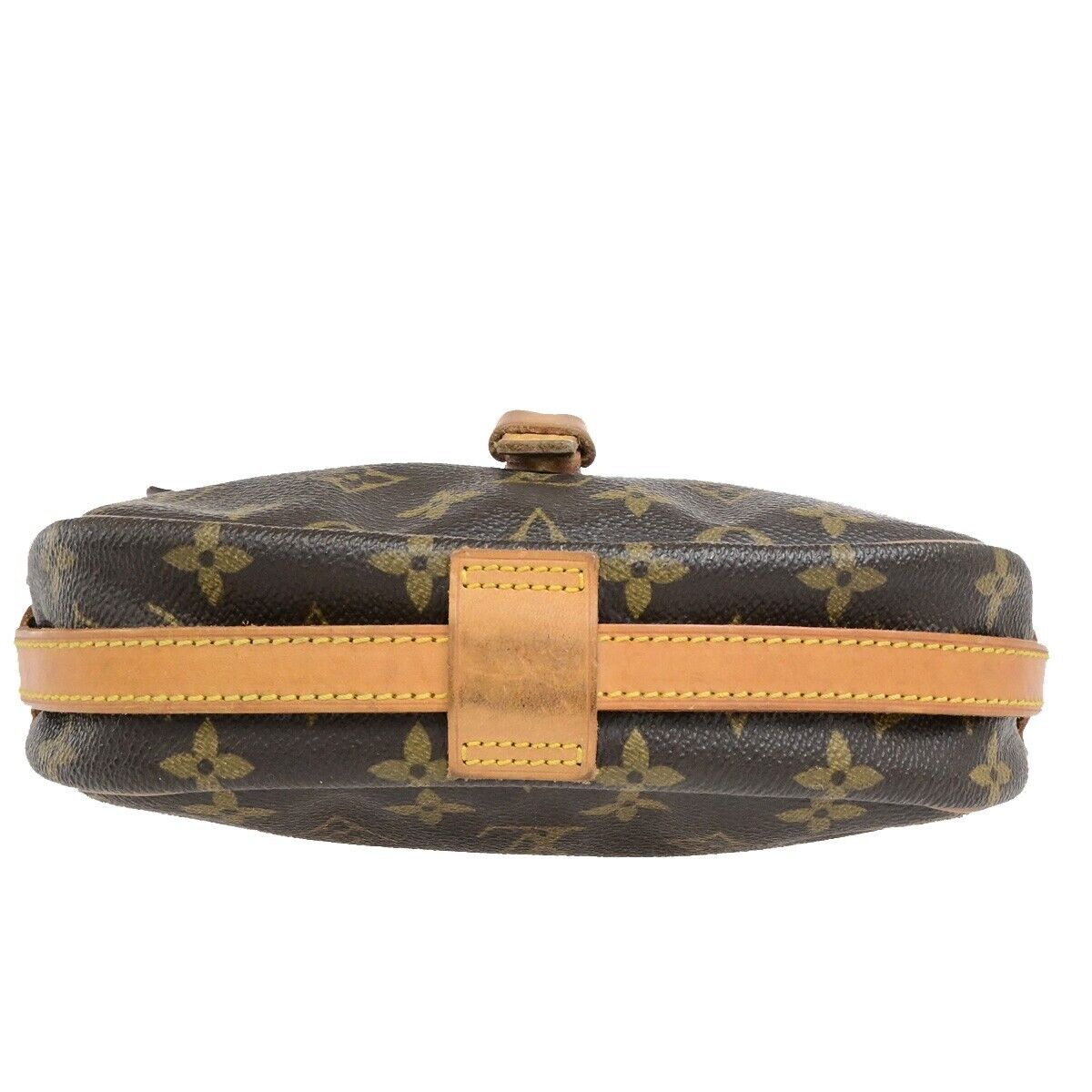 LOUIS VUITTON Jeune Fille PM Shoulder Bag Monogram Leather Brown M51227 31FB532