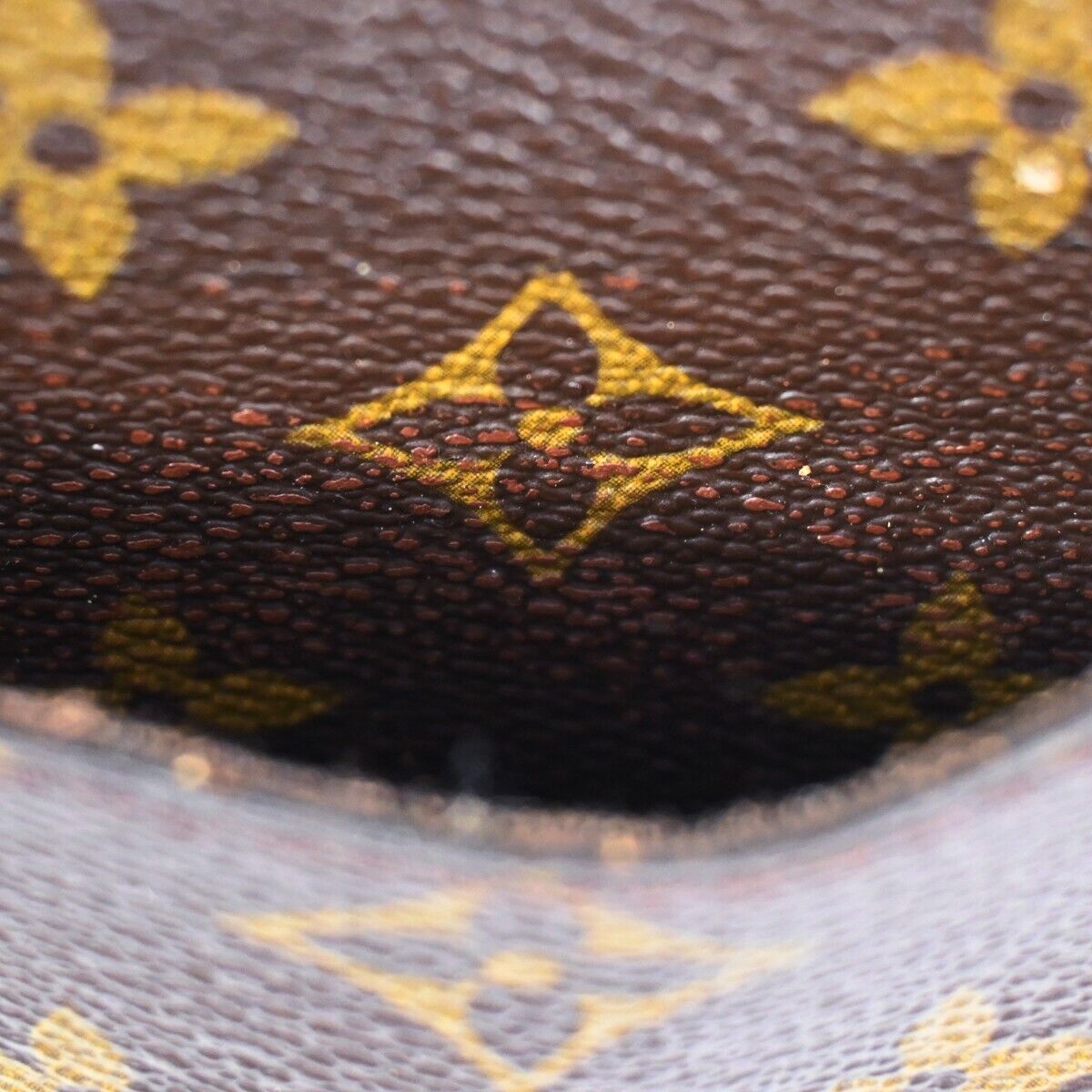 LOUIS VUITTON Saint Cloud MM Shoulder Bag Monogram Leather Brown M51243 39HB017
