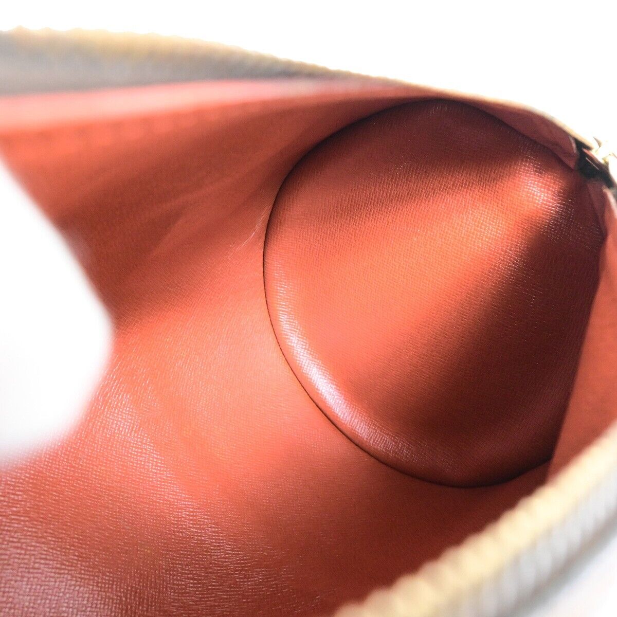 LOUIS VUITTON Papillon GM Hand Bag Damier Ebene Leather Brown N51303 72FA971