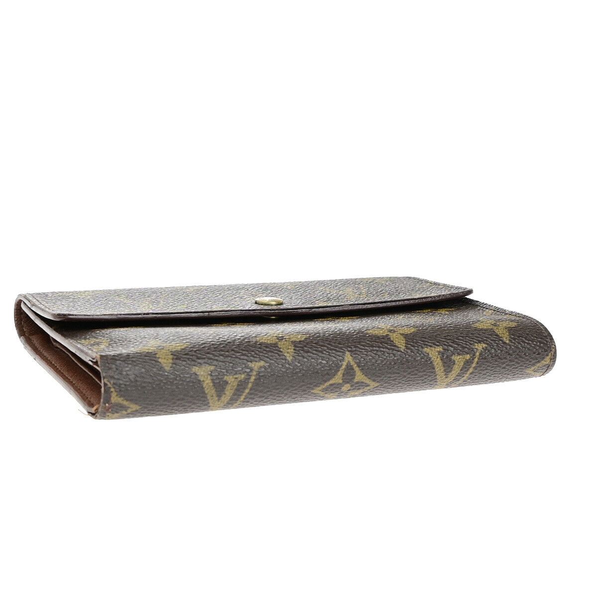LOUIS VUITTON Porte Tresor Etui Papier Trifold Wallet Monogram BN M61202 01YE842