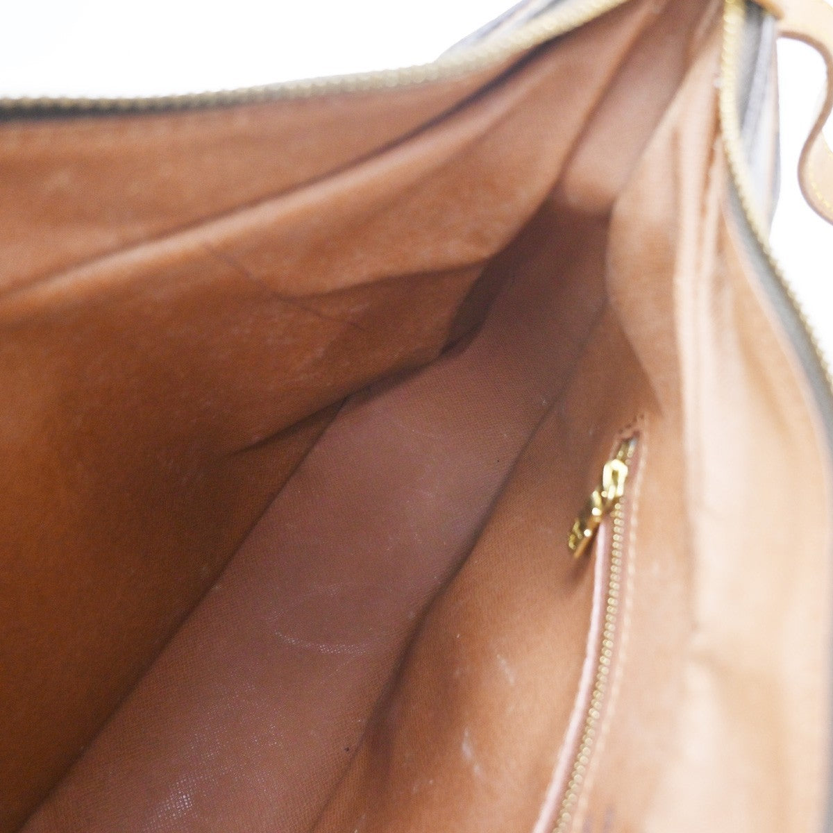 LOUIS VUITTON Boulogne 30 Shoulder Bag Monogram Leather Brown M51265 77CA920
