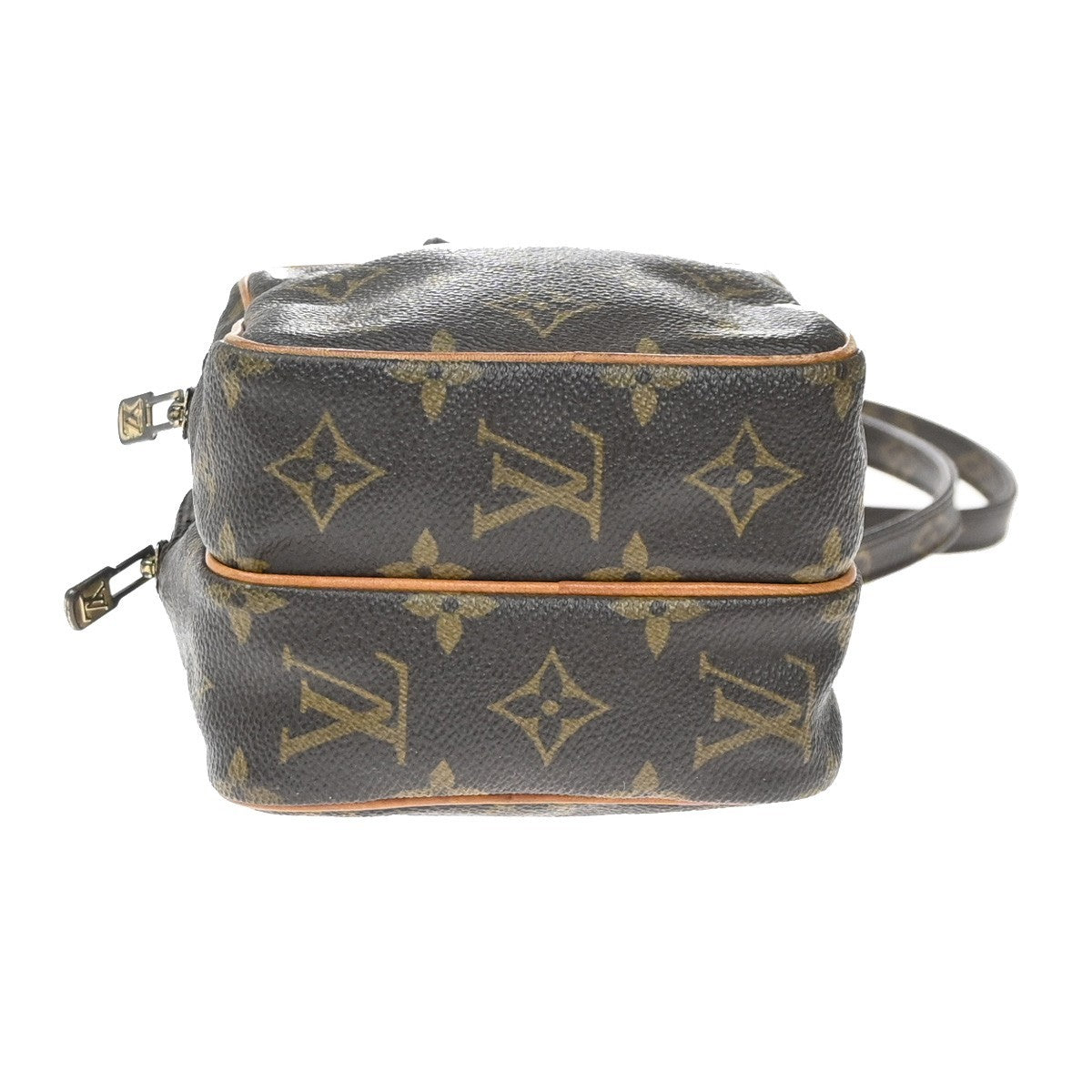 LOUIS VUITTON Mini Amazon Shoulder Bag Monogram Leather Brown M45238 32KC782