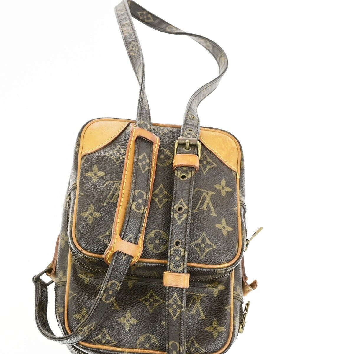 LOUIS VUITTON Amazon Crossbody Shoulder Bag Monogram Leather BN M45236 63EE023
