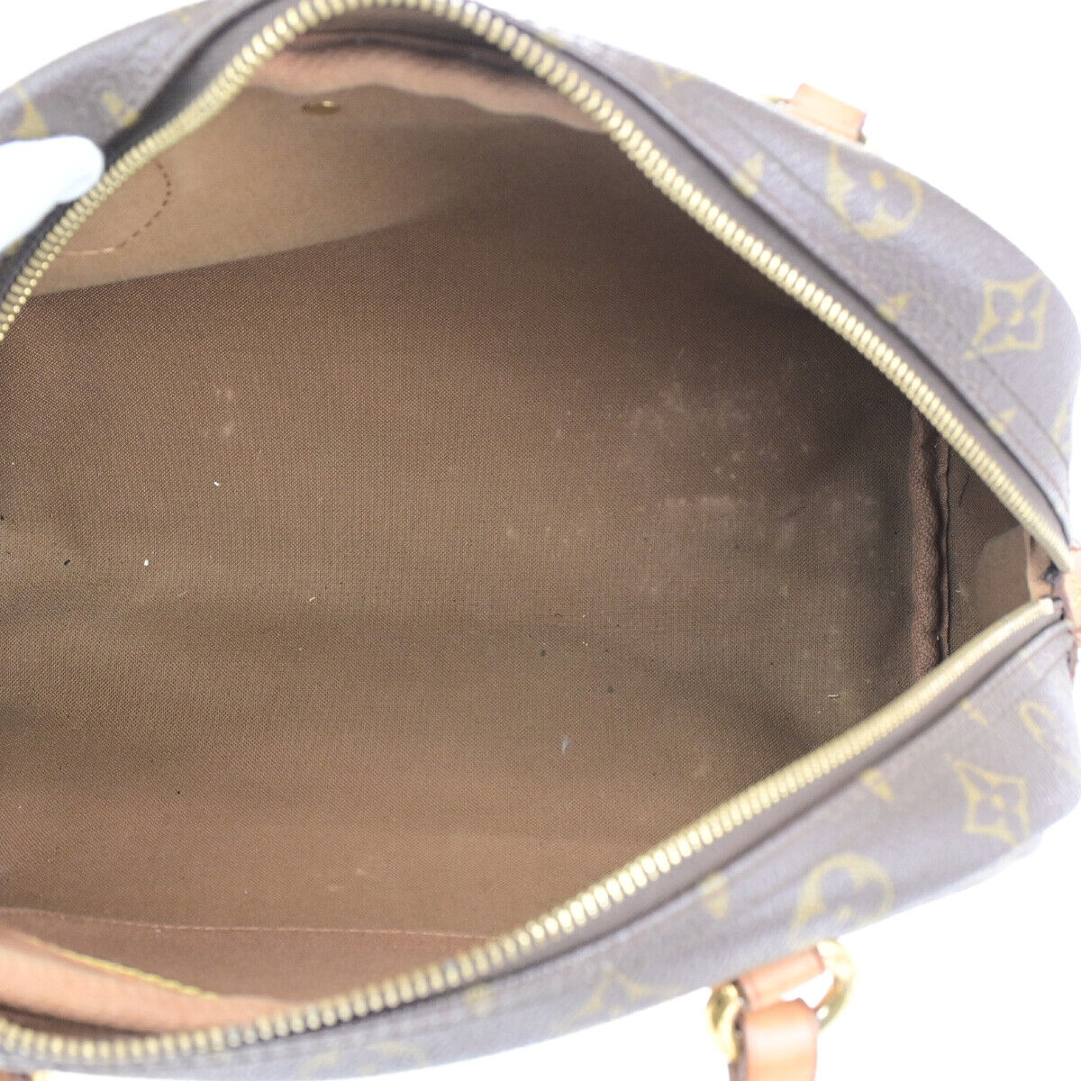 LOUIS VUITTON Montorgueil PM Shoulder Bag Monogram Leather Brown M95565 78YG602