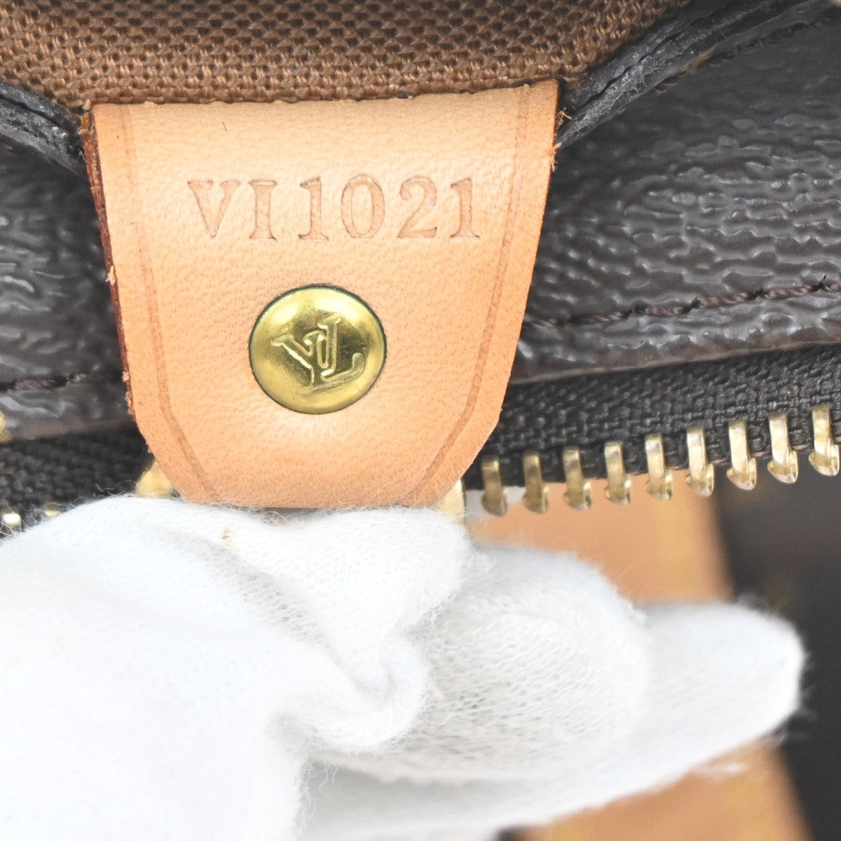 LOUIS VUITTON Cabas Piano Shoulder Bag Monogram Leather Brown M51148 20KC816