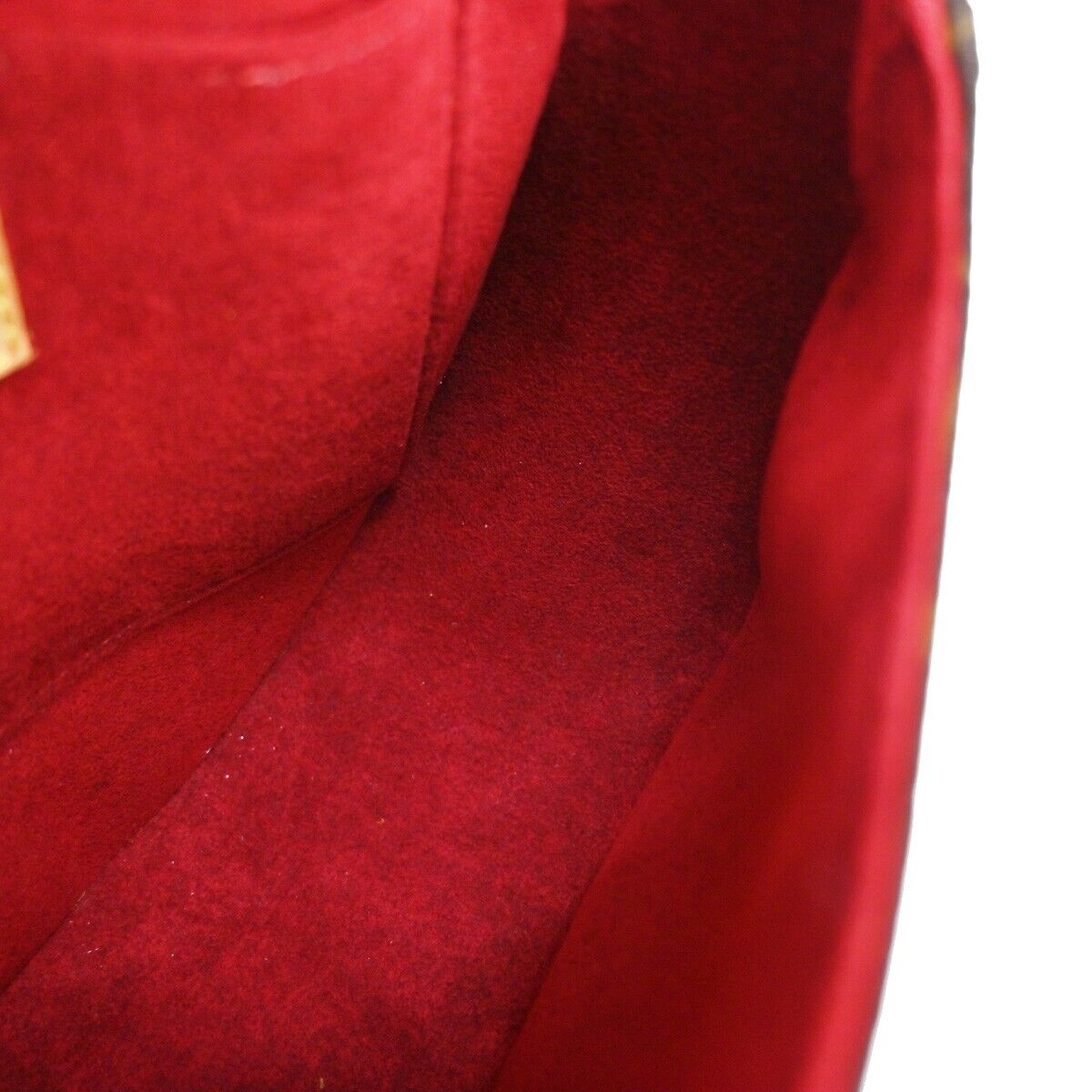 LOUIS VUITTON Tambourine Shoulder Bag Monogram Leather Brown M51179 676RH804