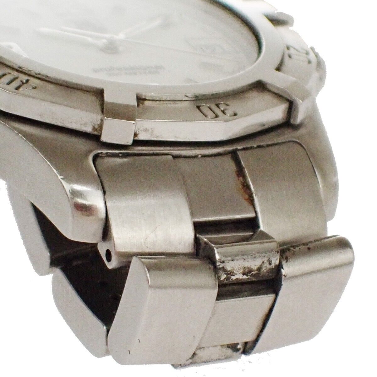 TAG HEUER Logo 2000 Exclusive WN1111 Wristwatch Stainless Steel Silver 80RJ639