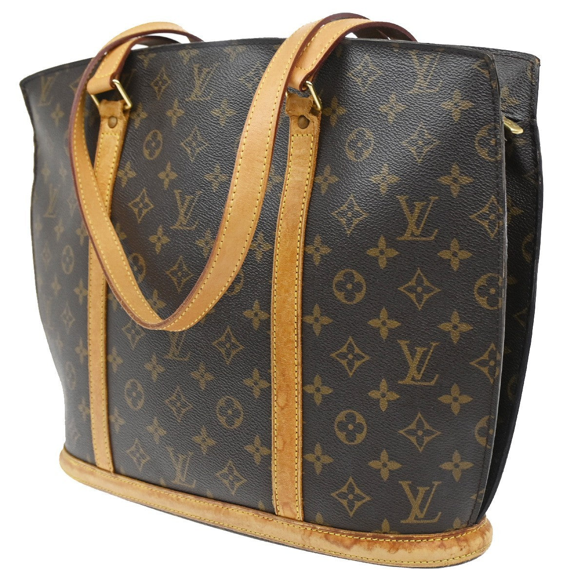 LOUIS VUITTON BABYLONE Shoulder Bag Monogram Leather Brown France M51102 32CA352