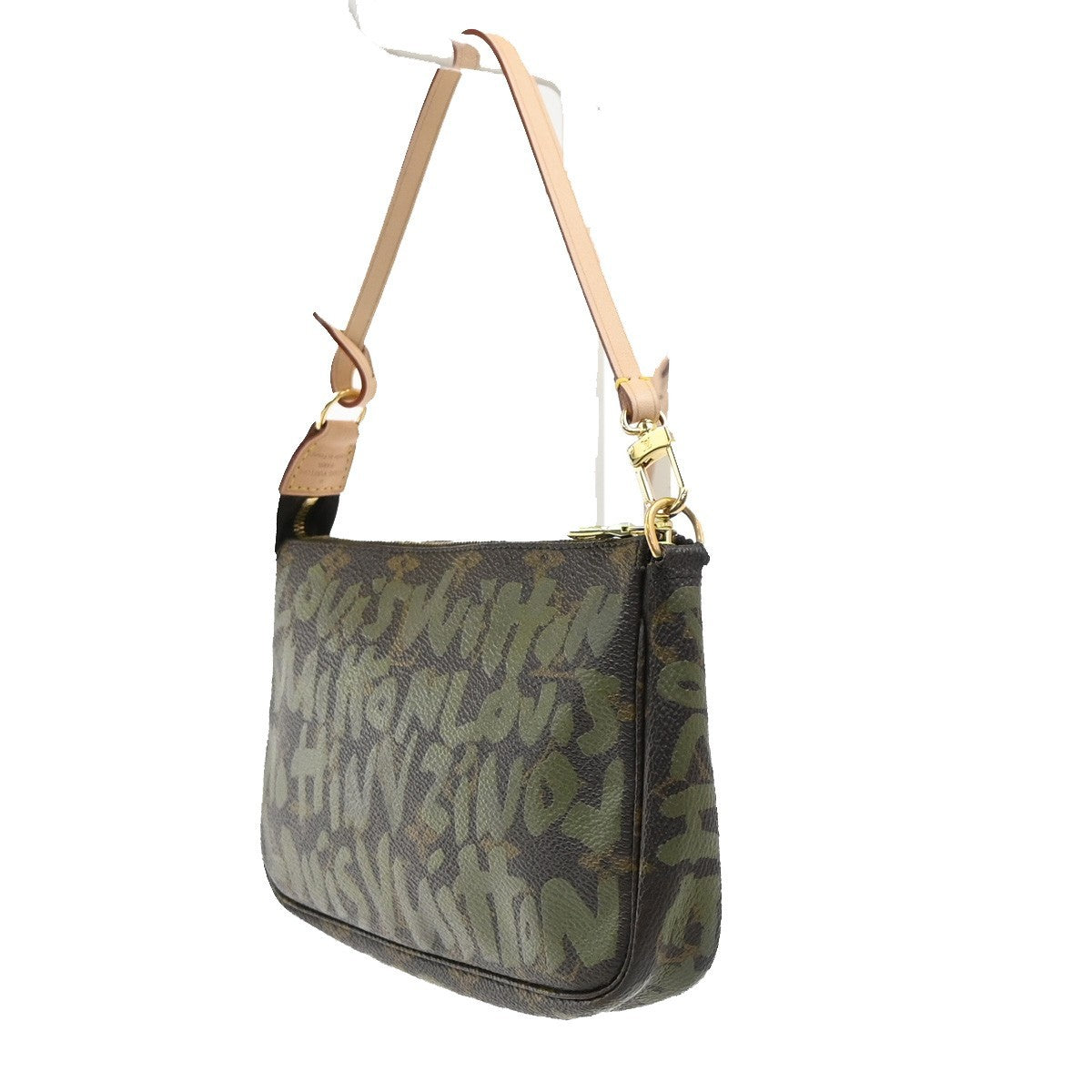 LOUIS VUITTON Pochette Accessoires Hand Bag Monogram Graffiti BN M92191 667RQ037