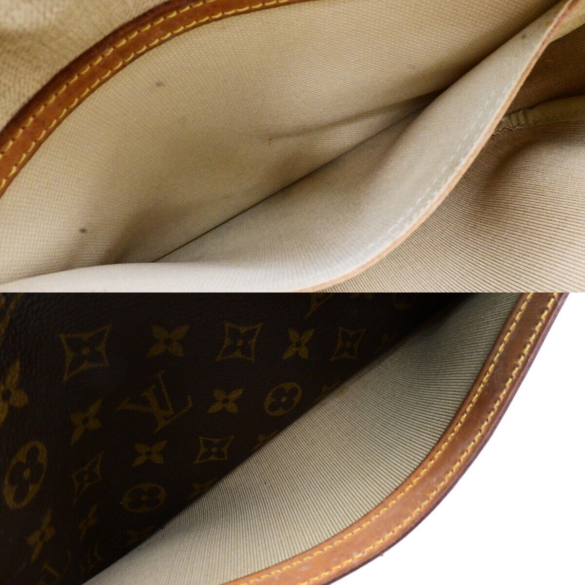 LOUIS VUITTON Reporter PM Crossbody Shoulder Bag Monogram Leather M45254 80ED531