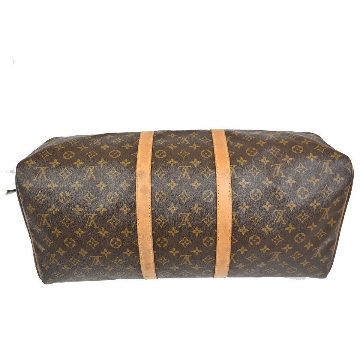 LOUIS VUITTON Keepall 55 Travel Hand Bag Monogram Leather Brown M41424 18PA033