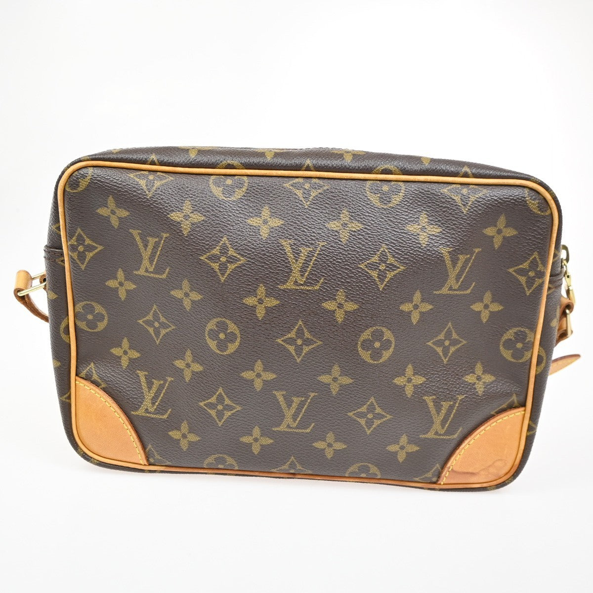 LOUIS VUITTON Trocadero 27 Shoulder Bag Monogram Leather Brown M51274 71CA731
