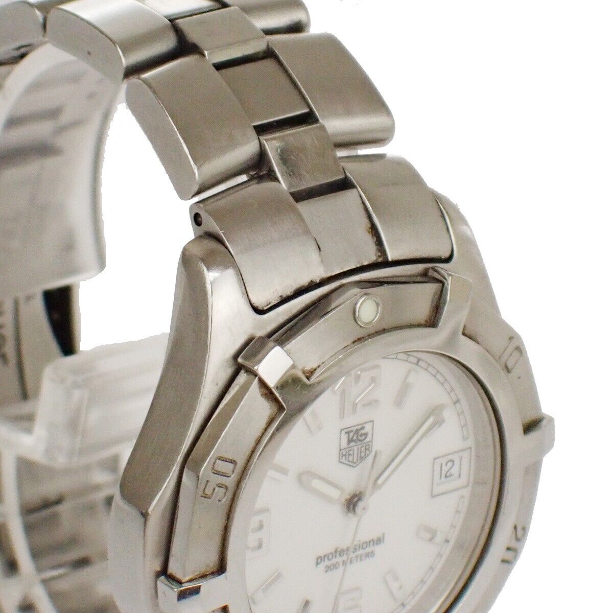 TAG HEUER Logo 2000 Exclusive WN1111 Wristwatch Stainless Steel Silver 80RJ639