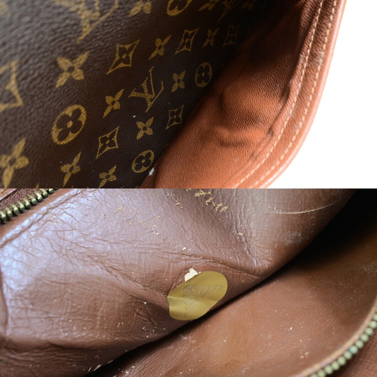 LOUIS VUITTON Trocadero 27 Shoulder Bag Monogram Leather Brown M51274 62EB651