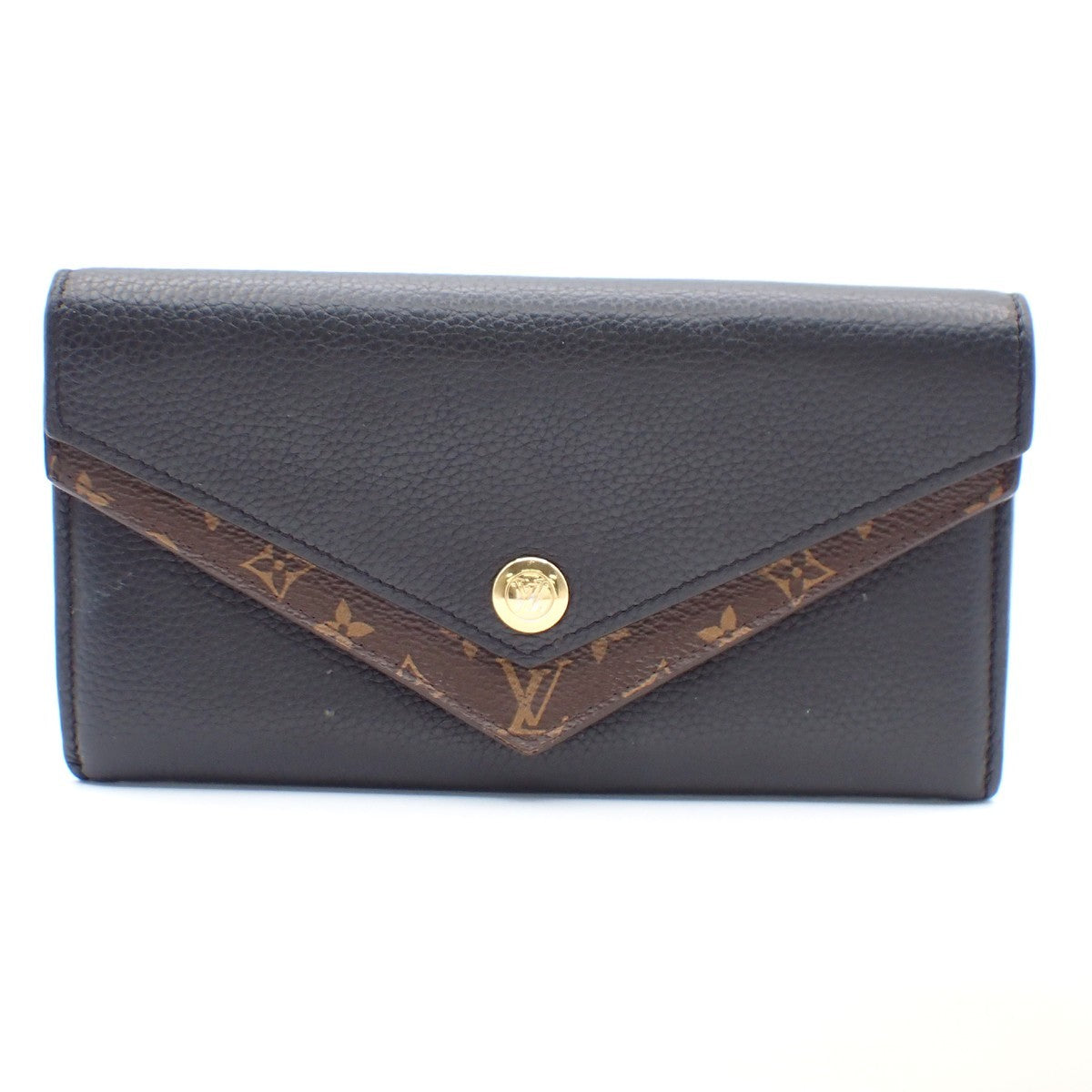 LOUIS VUITTON Portefeuille  Double V Long Bifold Wallet Monogram M64319 62AA124