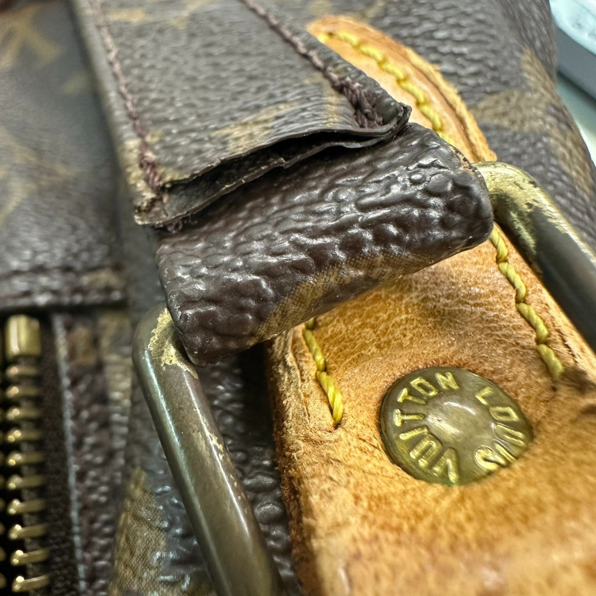 LOUIS VUITTON Nile Crossbody Shoulder Bag Monogram Leather Brown M45244 62CA813