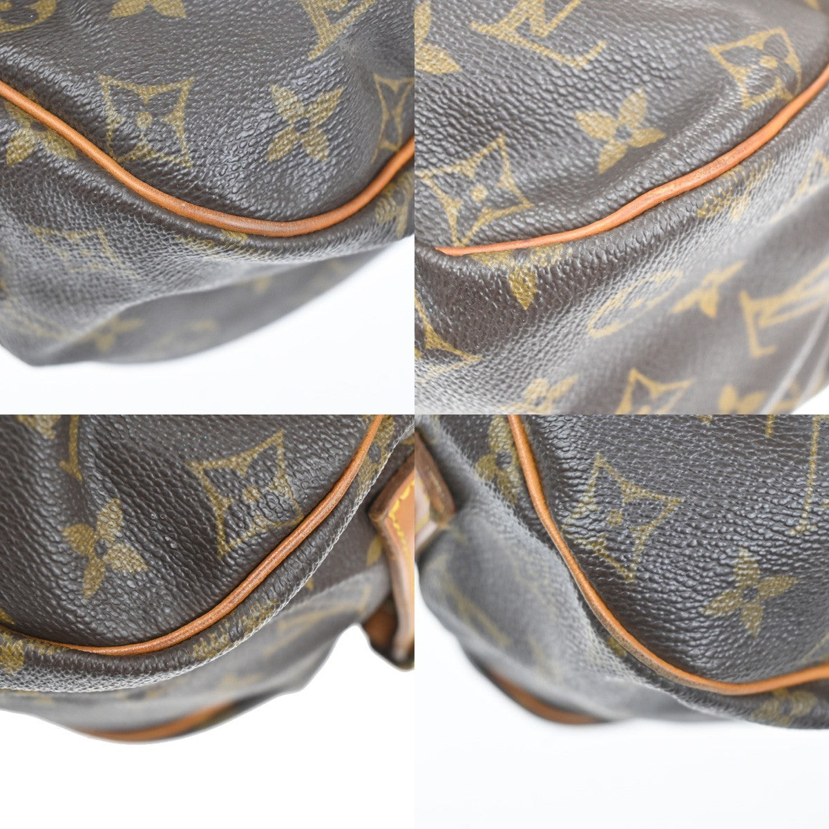 LOUIS VUITTON Saumur 35 Shoulder Bag Monogram Leather BN France M42254 82KC269
