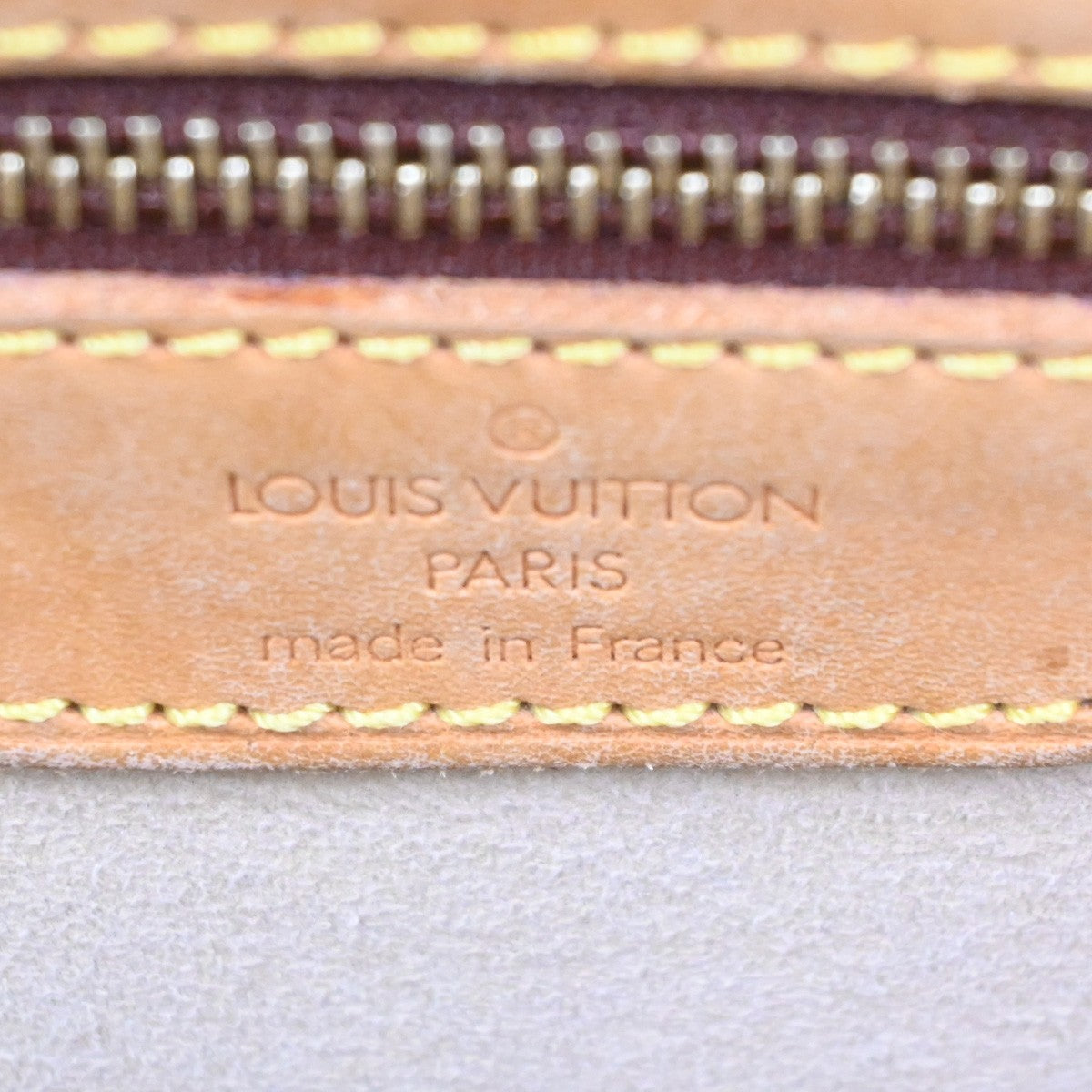 LOUIS VUITTON BABYLONE Shoulder Bag Monogram Leather Brown France M51102 87PA089