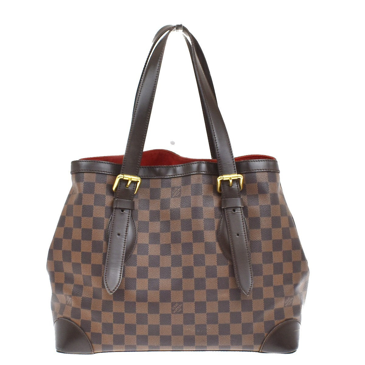LOUIS VUITLOUIS VUITTON Hampstead MM Shoulder Bag Damier Leather N51204 70KB254