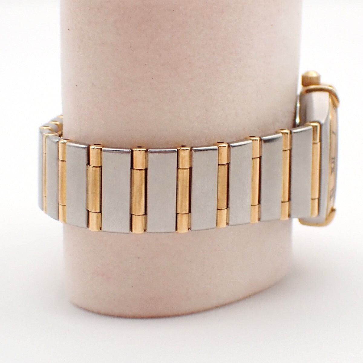 OMEGA Constellation Ladies Watch 1262.75.00 Quartz Diamond Steel Gold 300RK956