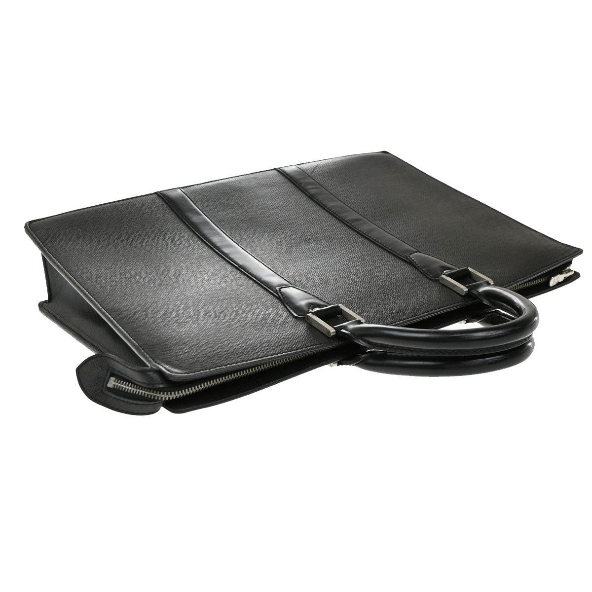 LOUIS VUITTON Porte Documents Lozan Briefcase Hand Bag Taiga BK M30052 68KP321