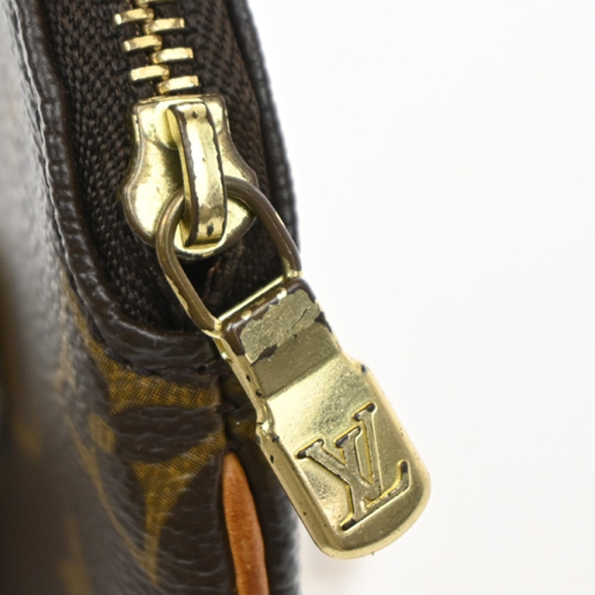 LOUIS VUITTON Porte Monnaie Rond Coin Case Monogram Leather BN M61926 69MA636
