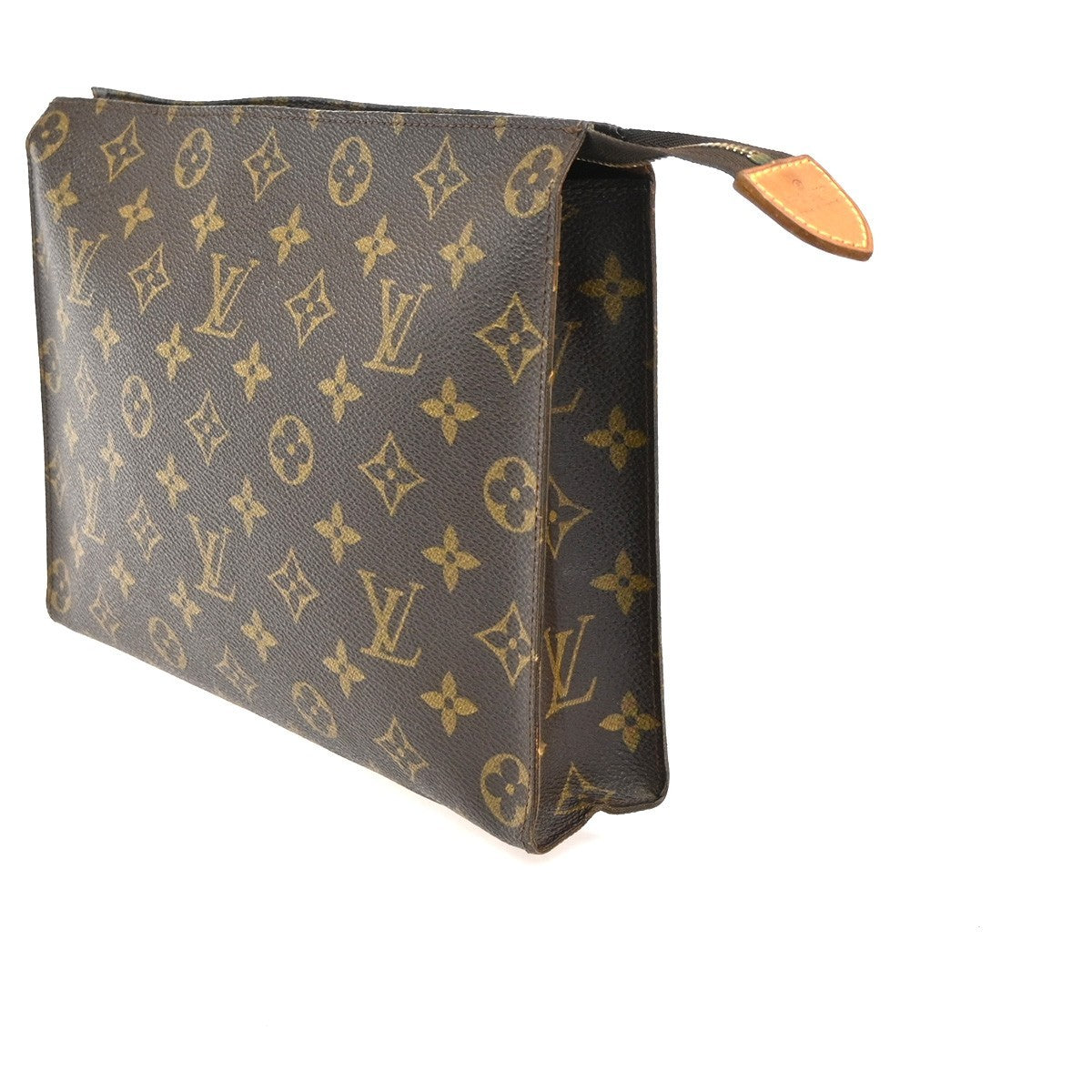 LOUIS VUITTON Poche Toilette 26 Clutch Pouch Bag Monogram Leather M47542 65ZA140