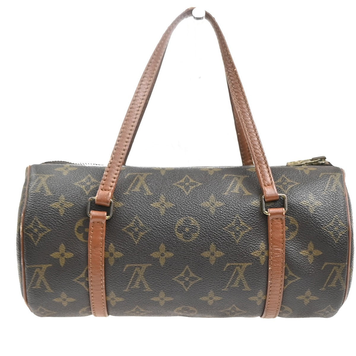 LOUIS VUITTON PAPILLON 26 Hand Bag Monogram Leather Brown France M51366 31MA522