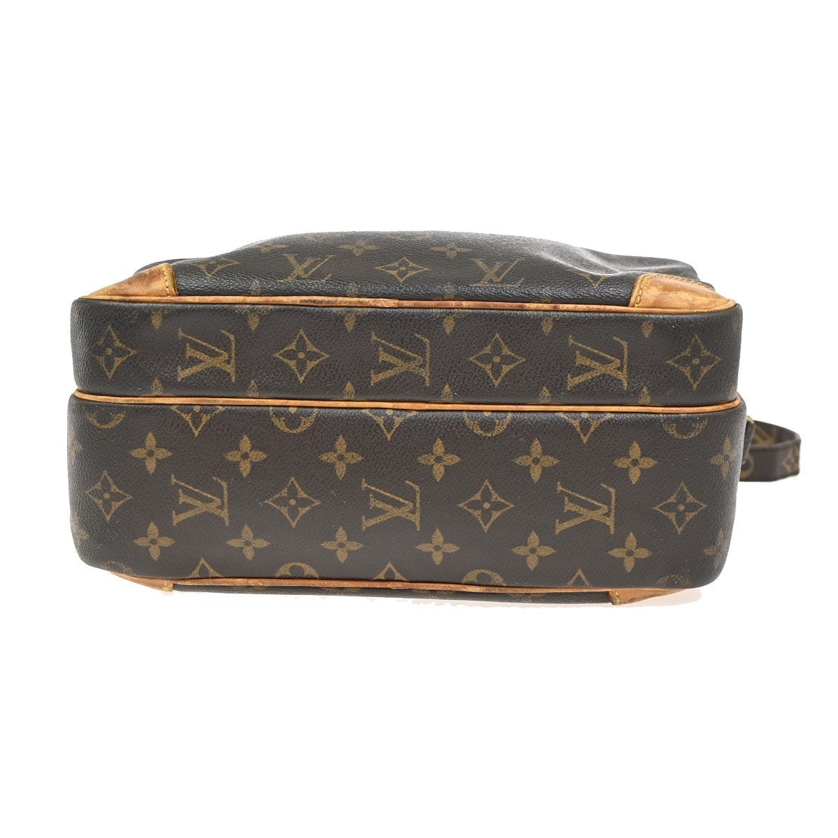 LOUIS VUITTON Nile Crossbody Shoulder Bag Monogram Leather Brown M45244 68KD018