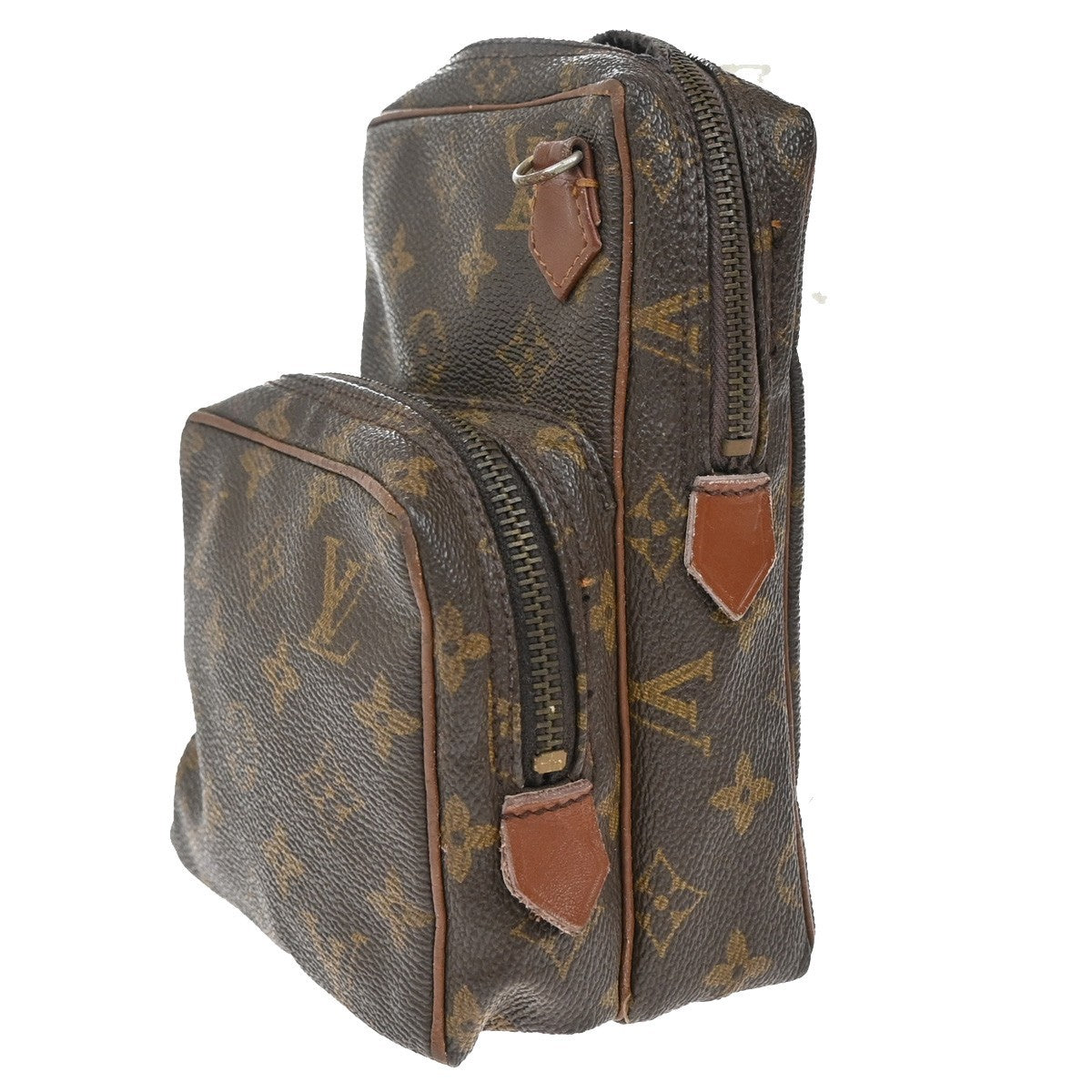 LOUIS VUITTON Mini Amazon Shoulder Bag Monogram Leather Brown M45238 09CA201