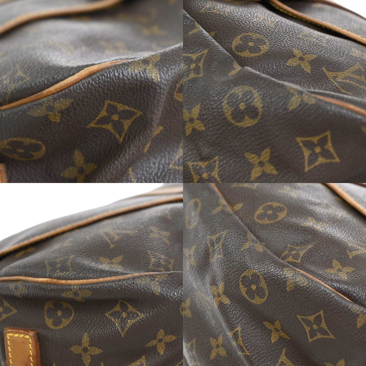 LOUIS VUITTON Saumur 35 Shoulder Bag Monogram Leather BN France M42254 87CA898