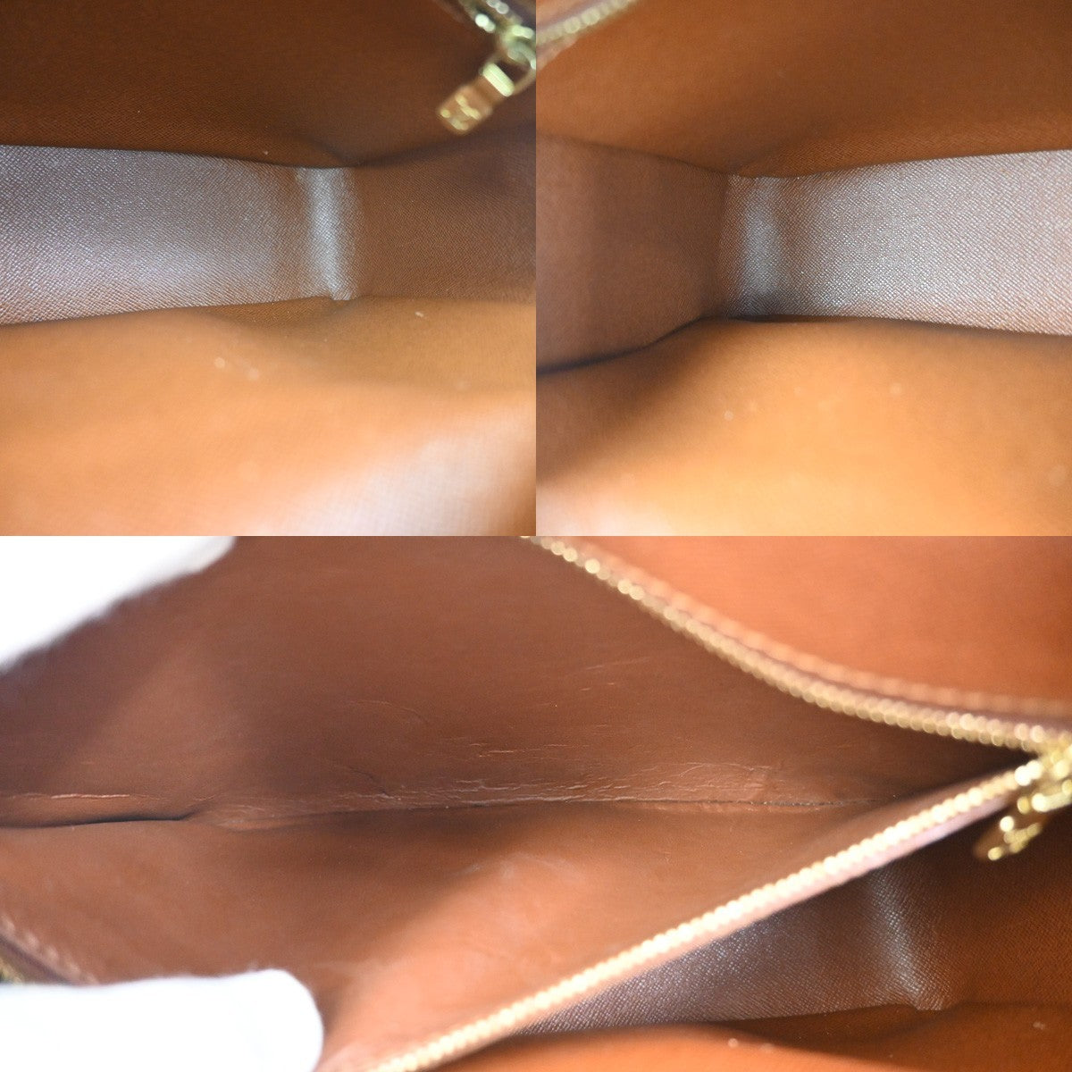 LOUIS VUITTON Nile Crossbody Shoulder Bag Monogram Leather Brown M45244 81ZA337