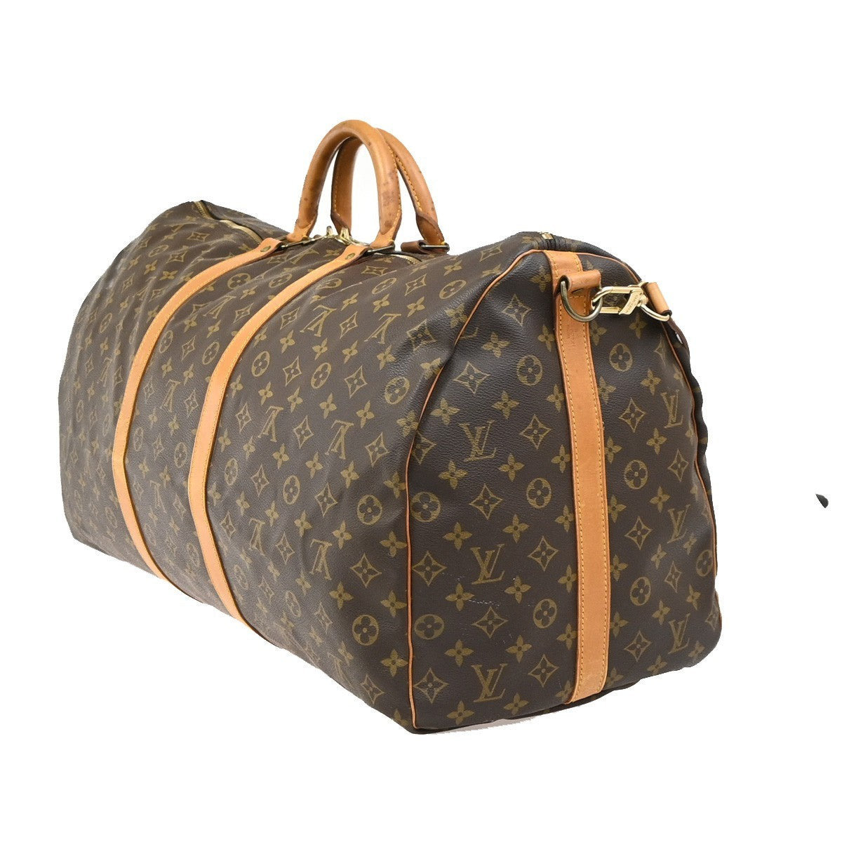 LOUIS VUITTON Keepall Bandouliere 60 2Way Hand Bag Monogram Brown M41412 99YH960