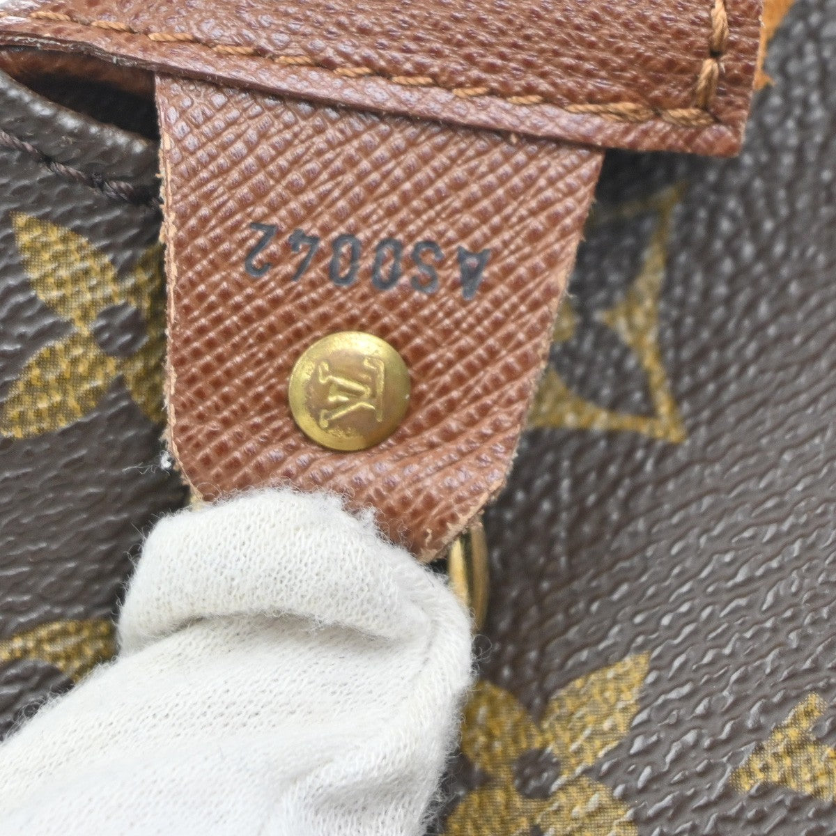 LOUIS VUITTON Musette Shoulder Bag Monogram Leather Brown France M51256 70KC720