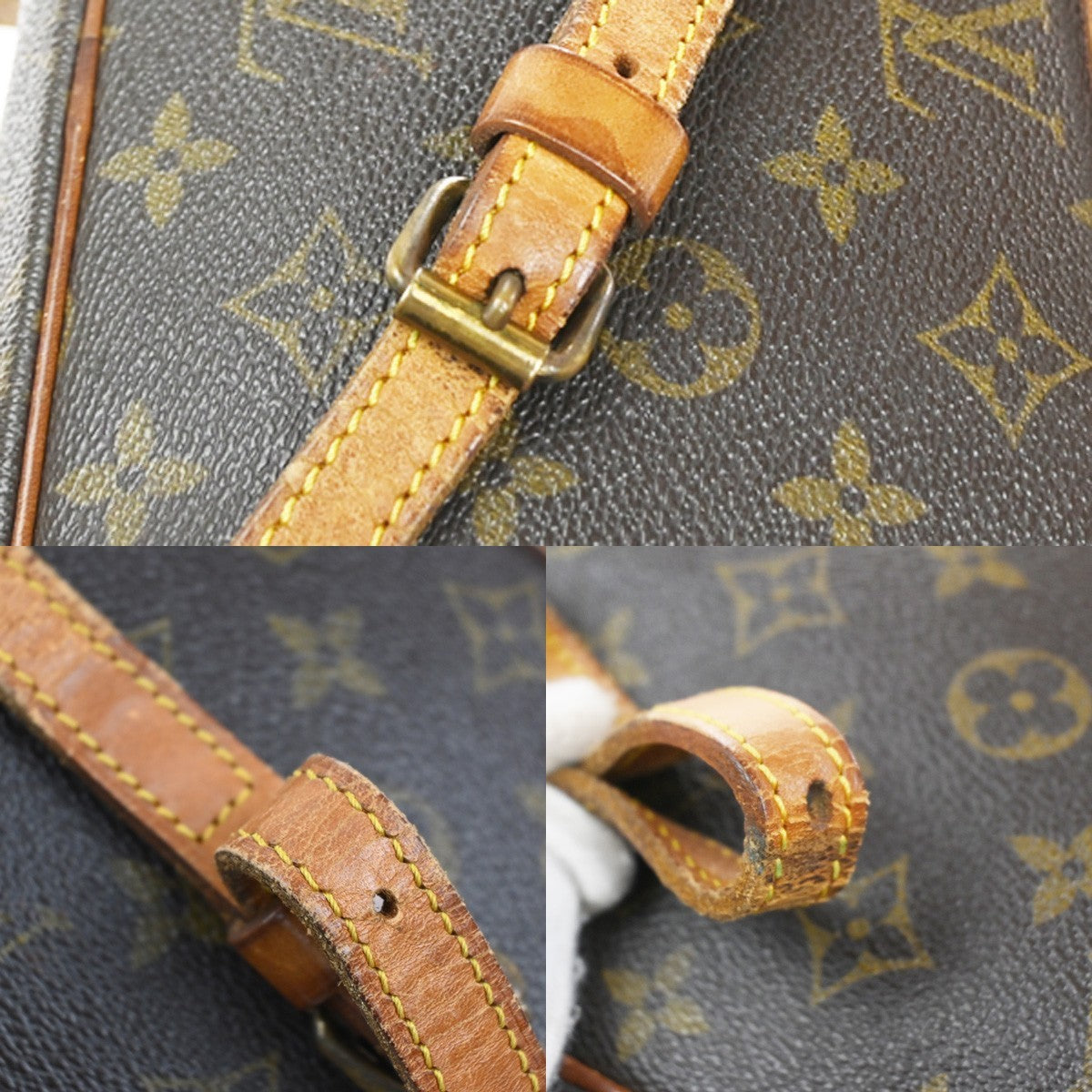 LOUIS VUITTON Trocadero 30 Shoulder Bag Monogram Leather Brown M51272 30CA797