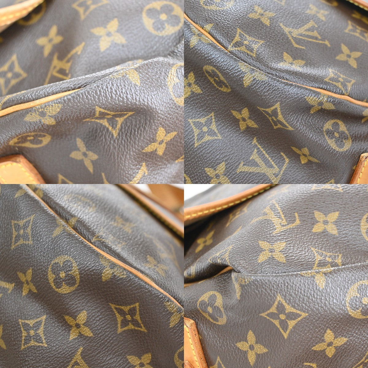 LOUIS VUITTON Saumur 35 Shoulder Bag Monogram Leather BN France M42254 70TA659