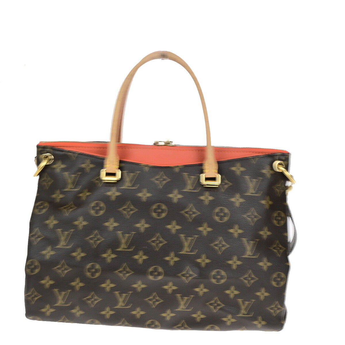 LOUIS VUITTON Pallas 2Way Shoulder Hand Bag Monogram Leather CE M41148 41YF387
