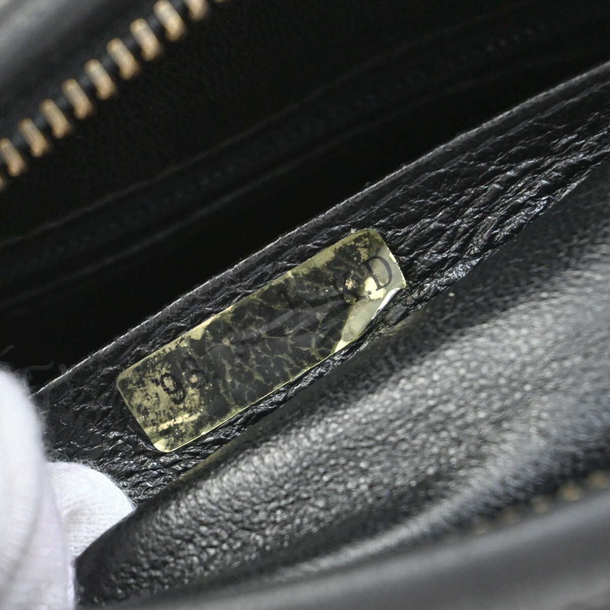 CHANEL Mini Matelasse Tassel Chain Shoulder Bag Leather Black Vintage 629RF270