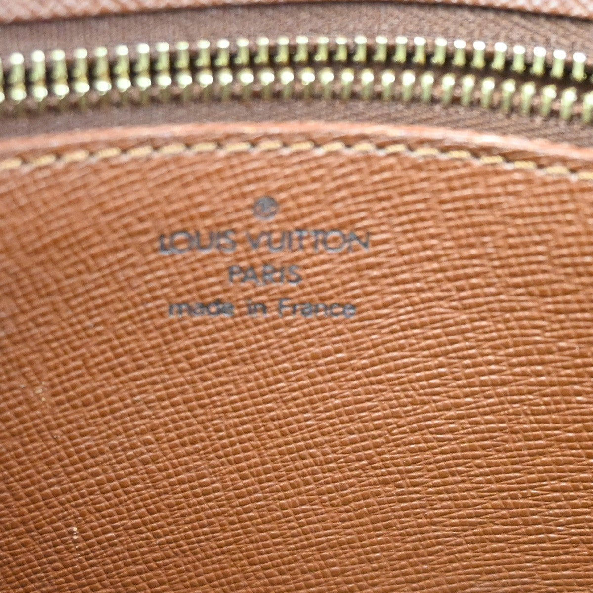 LOUIS VUITTON Saint Cloud GM Shoulder Bag Monogram Leather Brown M51242 85CA747