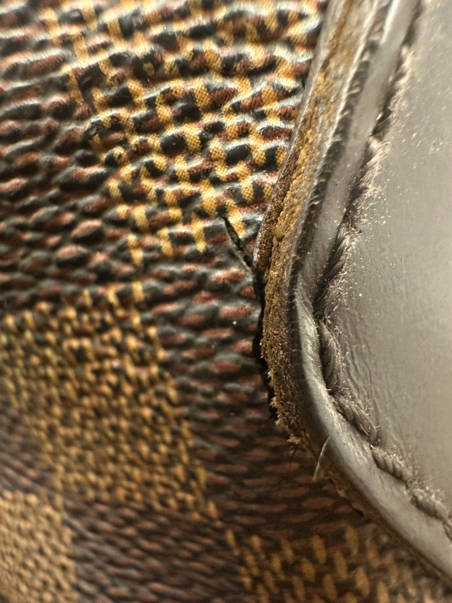 LOUIS VUITTON Bloomsbury PM Shoulder Bag Damier Leather Brown N42251 86CA932