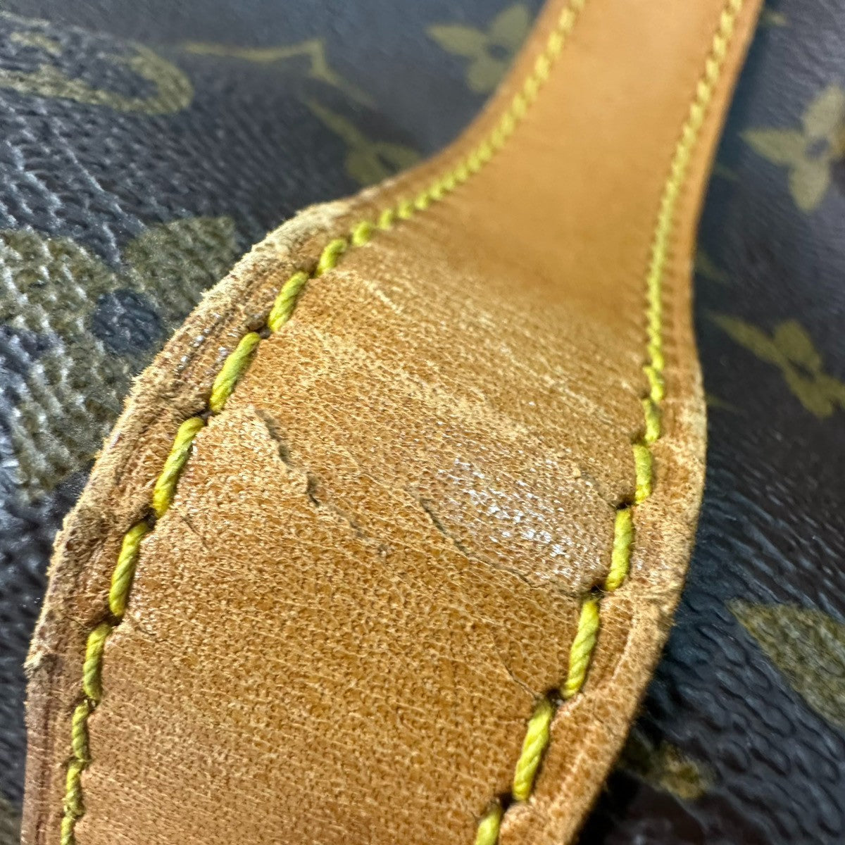 LOUIS VUITTON Keepall 60 Travel Hand Bag Monogram Leather Brown M41422 75CA806