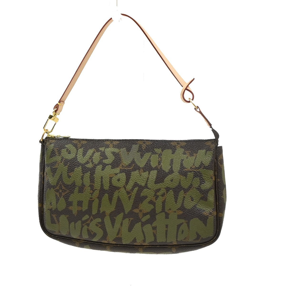 LOUIS VUITTON Pochette Accessoires Hand Bag Monogram Graffiti BN M92191 667RQ037