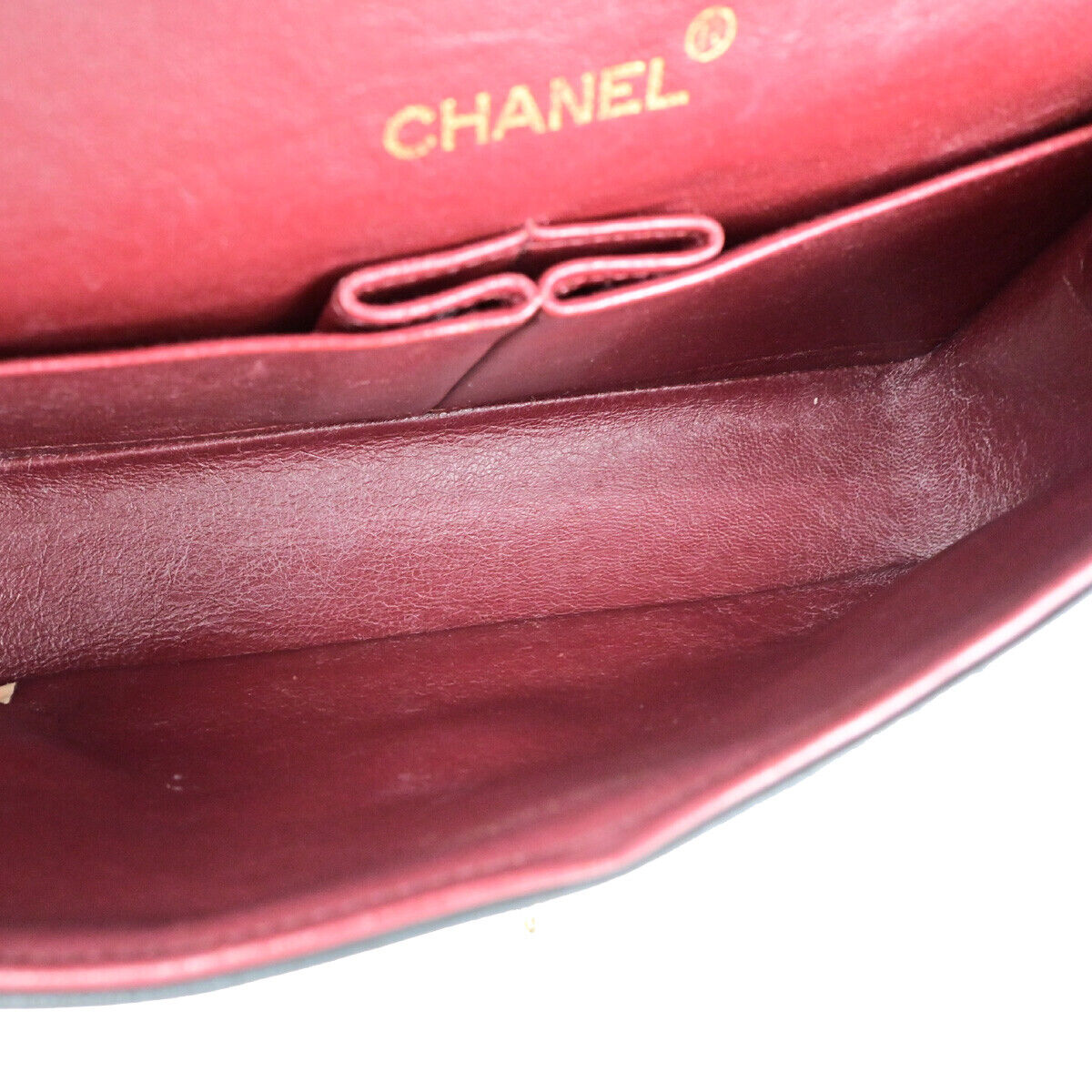 CHANEL CC Matelasse 23 Double Flap Chain Shoulder Bag Leather Black GHW 807RK150