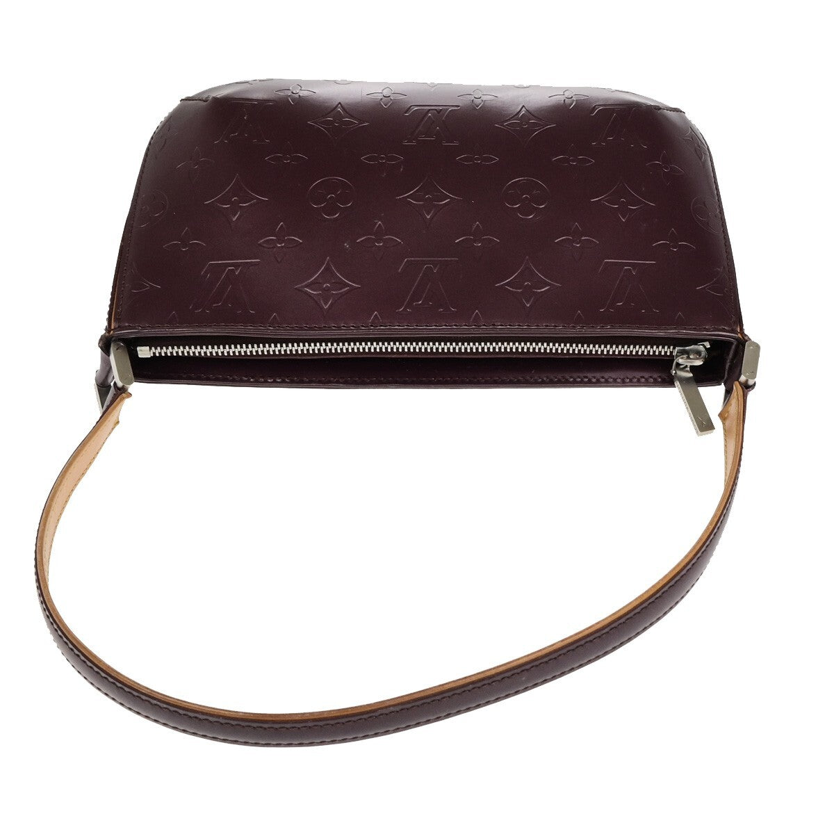 LOUIS VUITTON Fowler Shoulder Bag Monogram Mat Leather Purple M55146 81KB612