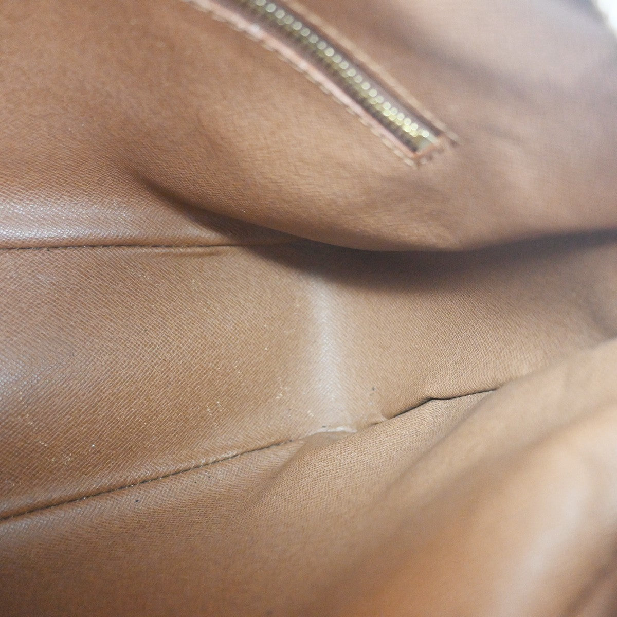 LOUIS VUITTON Boulogne 30 Shoulder Bag Monogram Leather Brown M51265 32KC796