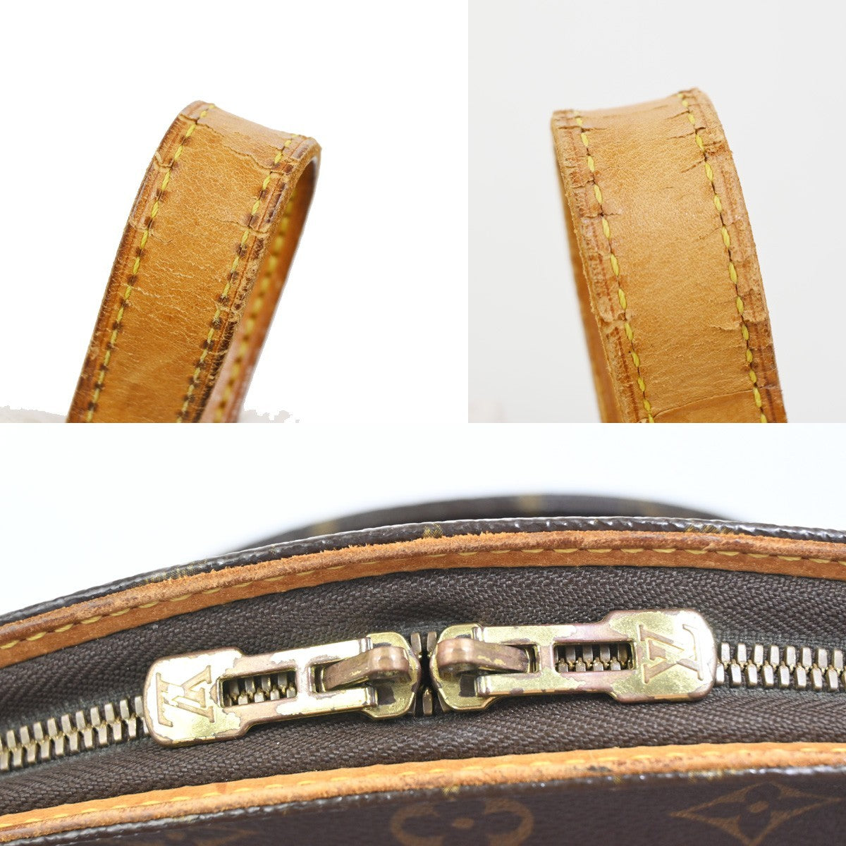 LOUIS VUITTON Ellipse Shopping Shoulder Bag Monogram Leather BN M51128 85KC943