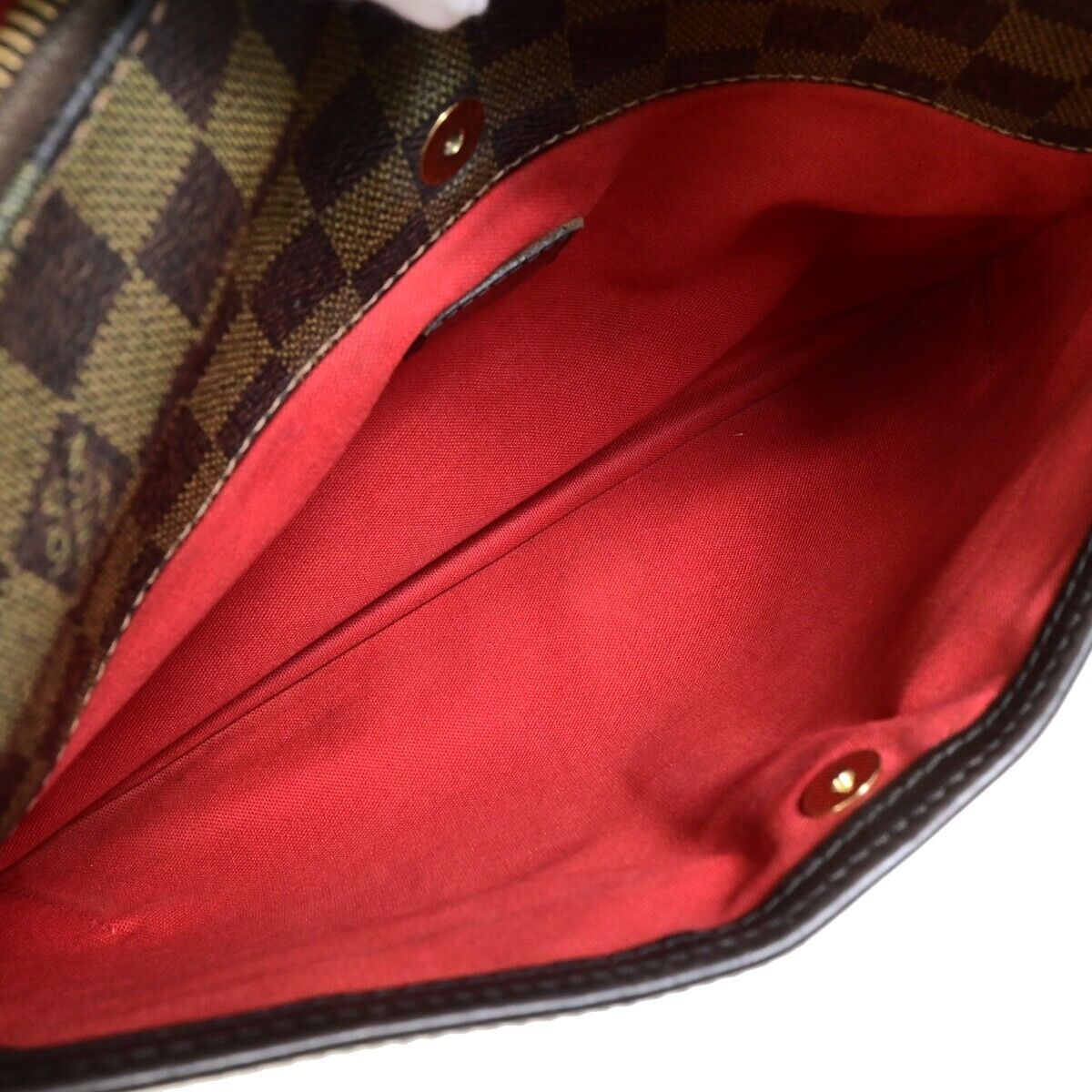 LOUIS VUITTON Bloomsbury PM Shoulder Bag Damier Leather Brown N42251  76FA737