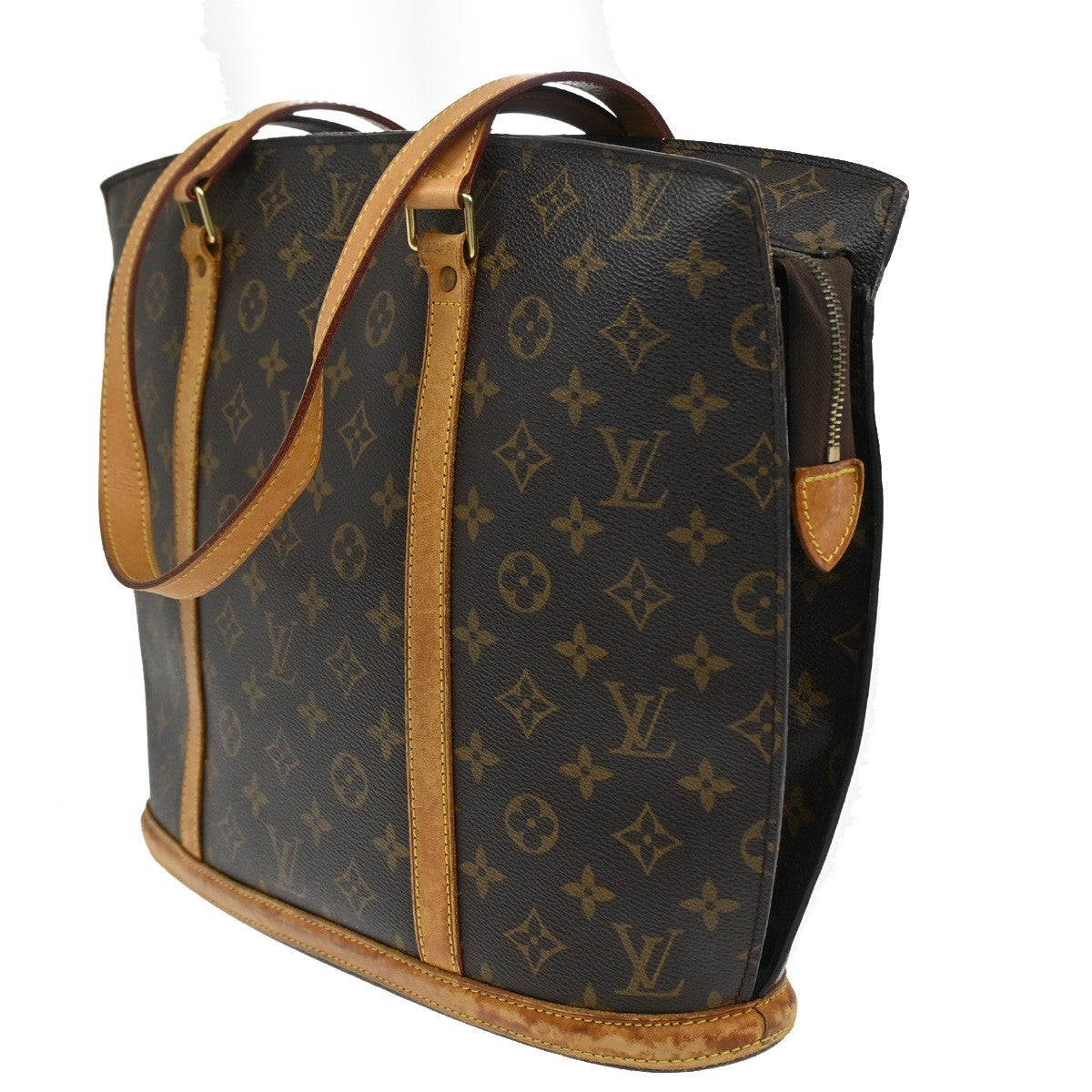 LOUIS VUITTON BABYLONE Shoulder Bag Monogram Leather Brown France M51102 32CA352