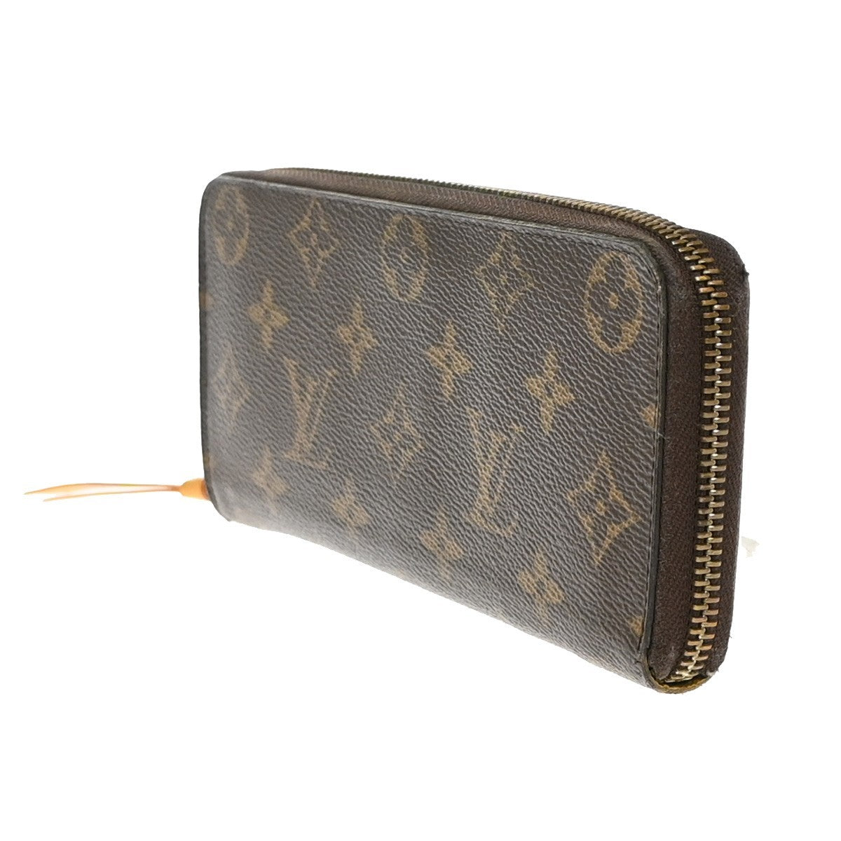 LOUIS VUITTON Portefeuille Clemence Long Wallet Monogram Brown M60744 83KB371